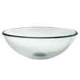thumbnail image 2 of Kraus GV-101-14 14 in. Glass Vessel Sink, Clear, 2 of 6