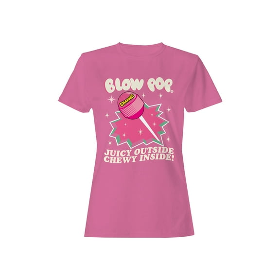 Officially Licensed Blow Pop Charms Blow Pop Design Women's T-shirt