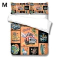thumbnail image 2 of Dibujos animados Edredón Cubierta Hogar Essentials Conjuntos de cama Conjuntos de almohadas Cubiertas de almohadas Multicolor Múltiples Tamaño Edredón Conjunto Adolescente Boy Regalos M 3 Piezas seitruly HA011561-07, 2 of 7