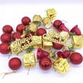 thumbnail image 5 of Christmas Ball Ornaments,32PCS Shatterproof Decorative Christmas Ornaments Hanging Xmas Tree Baubles Set with Stuffed Delicate Glittering Decorations for Holiday Party Home Decor, 5 of 5