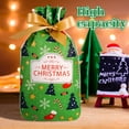 thumbnail image 5 of BOPORO 50Pcs Christmas Drawstring Candy Bag,5.91*9.06 inch Gift Treat Cookie Pouch Goody Bags,Xmas Tree Candy Socks Wrapping Bags for Christmas Holiday Home Party Favor Supplies, 5 of 6