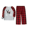 thumbnail image 2 of Christmas Family Pajamas Matching Sets Classic Plaid  Clothes, 2 of 6