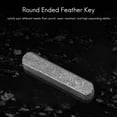 thumbnail image 3 of 140Pcs Key Stock Assortment 10mm x12mmx 16mm x20mm x25mm x30mm Key Stock Keystock Round Ended Feather Key Parallel Drive Shaft Keys Set, 3 of 8