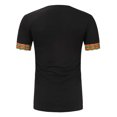 thumbnail image 3 of Waiimak Men Short Sleeve Printing V-Neck Pullover T Shirt Blouse, 3 of 3