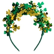 St. Patrick's Day Shamrock Foil Heaband
