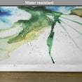 thumbnail image 6 of Ambesonne Summer Place Mats Set of 4, Nature Painting, Standard Size, Teal Green White, 6 of 6