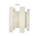 thumbnail image 3 of Uxcell G3/4 Threaded ABS Bulkhead Tank Adapter with PVC Plug Fitting 2 Set, 3 of 5