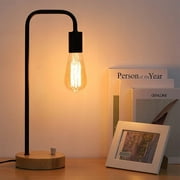 Industrial Table Lamp,Fully Stepless Dimmable Modern Nightstand Lamp With 61 Inch Electric Wire For Bedroom ,Gift For Kids