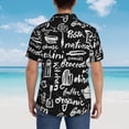 thumbnail image 6 of Fotbe Pasta Bacon Hawaiian Shirt For Men Unisex Summer Beach Casual Short Sleeve Cotton Linen Button Down Shirts-Medium, 6 of 9