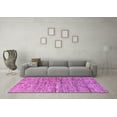 thumbnail image 3 of Ahgly Company Indoor Round Oriental Purple Modern Area Rugs, 8' Round, 3 of 4