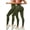 01-Army Green, variant on jiaxiM 2 Pack Compression Leggings for Women, High Waisted Seamless Breathable Leggings, Workout Bum Scrunch Lift Leggings, Gym Yoga Trousers Women