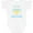 AA-White, variant on Inktastic My 1st Hanukkah with Menorah and Stars Boys or Girls Baby Bodysuit