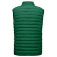 thumbnail image 2 of Little Donkey Andy Men's Lightweight Puffer Vest Warm Thermal Sleeveless Jacket for Golf Casual Travel Pine Green L, 2 of 7