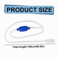 thumbnail image 3 of Aquarium Gravel Vacuum Siphon, Manual Shake-Start Water Changer & Fish Tank Cleaner for Freshwater Tanks, 1 Pc, 3 of 6