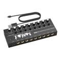 thumbnail image 1 of TISHITA Audio Mixer Portable Small DC5V Line Mixer for Microphone Keyboard Amplifier 8 Channel, 1 of 8