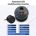 thumbnail image 3 of Amdohai 150W Car Power Inverter High Power QC3.0 Fast Charge 12V to 220V Car, 3 of 9