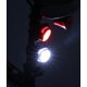 thumbnail image 4 of Luz trasera para bicicleta recargable por USB: luz roja y luz blanca (borde plateado), 2 correas (un juego), 4 of 4