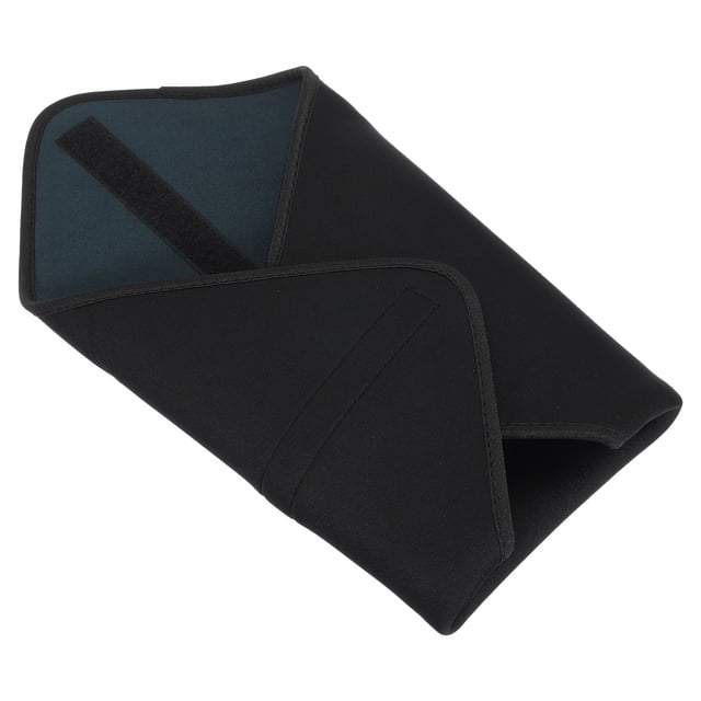 Unique Bargains Camera Protective Wrap, 9.8'x9.8' Lens Wrap Cloth with Thick Protective Neoprene, Black Grey