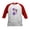 Red/White, variant on CafePress - Furby Let's Chill Kids Baseball T Shirt - Kids Cotton Baseball Jersey, 3/4 Sleeve Shirt
