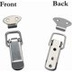 thumbnail image 3 of 12 Pieces Hood Clip, Lever Latch, Spring Latch, Toggle Latch Spring Clasp with Hook Stainless Steel Spring Latch for Cabinet, Box, Drawer, Wardrobe, 3 of 5