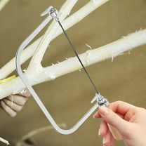 FACEGA 1 Set Coping Saw Wooden Handle Saw Woodworking Hand Saw Tool with Replacement Blades