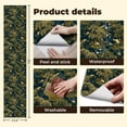 thumbnail image 5 of Garden Peel and Stick Wallpaper 23.6in x 9.8ft Elegant Crane Willow Tree Dark Blue Contact Paper Vinyl Waterproof Self Adhesive Wall Paper for Bedroom Shelf Cabinet Renter Friendly, 5 of 8