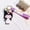 3, variant on Keychain Kuromi Cute Cartoon Couple Bag Charm Gift Soft Plush Car Interior Ornament