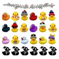 thumbnail image 5 of Christmas Advent Calendar Toy Box 24pcs Set Cute Rubber Duck Animal Kid Gift, 5 of 5