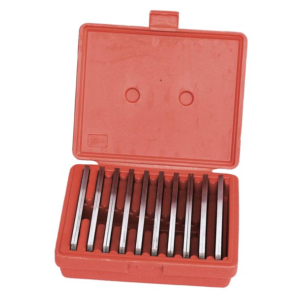 Juego de Bloques de Calibre de precisión Sunnimix 10 pares de 20 Piezas de acero 1/8 X 6