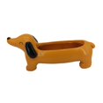 thumbnail image 4 of Maceta Dachshund Maceta de Resina Maceta para Plantas Ornamentales Figura Animal Coleccionable Escultura Decorativa Adecuada para Escritorio Casa Ofic, 4 of 9