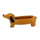 thumbnail image 4 of Maceta de Perro Salchicha para Fotos de Estilo Rústico, Ideal para Entrada, Oficina, Decoración Del Hogar, 4 of 9