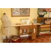 Arrow Auntie Sewing and Craft Table with Storage and Lift, 3 Finishes