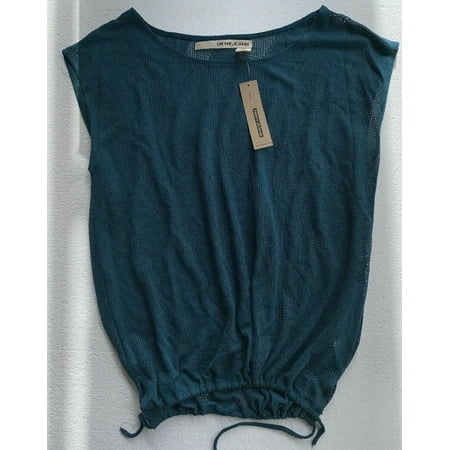 DKNY Jeans Women Blouse Blue, Large