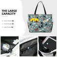 thumbnail image 3 of Fotbe Farm Animals 1 Bolsa de Viaje para Playa - Resistente al Agua, Bolsa Tote de Gran Capacidad y Ligera con 7 Bolsillos para Mujeres y Hombres, 3 of 7