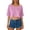 Pink, variant on AKOEE Crop Tops for Women Loose Casual Off Shoulder Wide Boatneck Short Sleeve Summer Cute Tee Shirts (L, Blue)