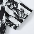 thumbnail image 4 of AJTQTH Hawaiian Shirts for Toddler Boys Kids Summer Beach Cartoon Print Short Sleeve Tshirts Button Down Blouses Tees Tops with Pockets Black#01 4 Years, 4 of 6