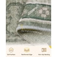 thumbnail image 4 of Alfombra RELEANY 244 x 305 cm lavable antideslizante con diseño floral, 4 of 9