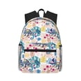 thumbnail image 1 of Disketp Colorful Chameleons Mochila Ligera Clásica con Múltiples Bolsillos, Mochila Casual para Hombre y Mujer, Ideal para Escuela, Trabajo y Viajes, 1 of 6