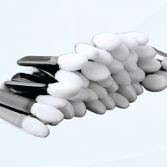 eyeshadow applicators 50Pcs Professional Eyeshadow Sponge Brushes Double Foam Headed Brushes Disposable Eyeshadow Sponge Makeup eye makeup applicators