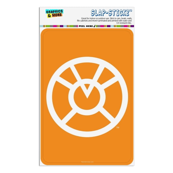 Green Lantern Blackest Night Orange Lantern Logo Home Business Office Sign