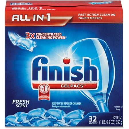 Finish Dishwasher Gel Packs