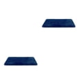 thumbnail image 2 of Kearding Alfombrilla de baño absorción de agua alfombras de terciopelo antideslizantes alfombras de baño de Color sólido alfombras de Azul oscuro 2Conjunto, 2 of 6