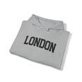 thumbnail image 4 of London England Lover Anglophile Moving Hoodie, Gifts, Hooded Sweatshirt, 4 of 4