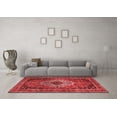 thumbnail image 3 of Ahgly Company Indoor Rectangle Medallion Red Traditional Area Rugs, 7' x 9', 3 of 4