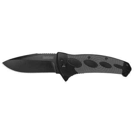 Kershaw Identity Tactical Drop Point Pocket Knife (1995), Features SpeedSafe Assisted Opening, Frame Lock, Reversible Deep Carry Pocket Clip and Textured