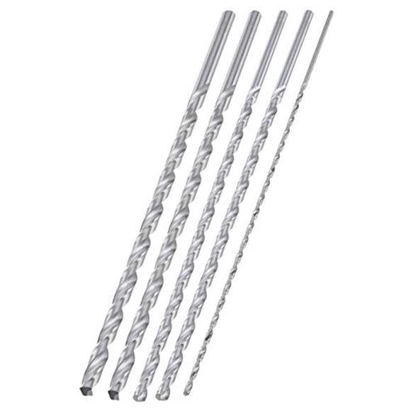 Juego de brocas extralargas NEIKO 10047A, 5 piezas, acero HS