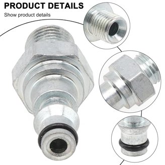 Vacuum Cleaner Hose End Coupling - Adapter For Wet/Dry Vac 2-1/4" To 1-1/4"