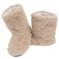 thumbnail image 2 of 1 par de botas altas de tubo para piso, antideslizantes, gruesas, para baile, cálidas., 2 of 7