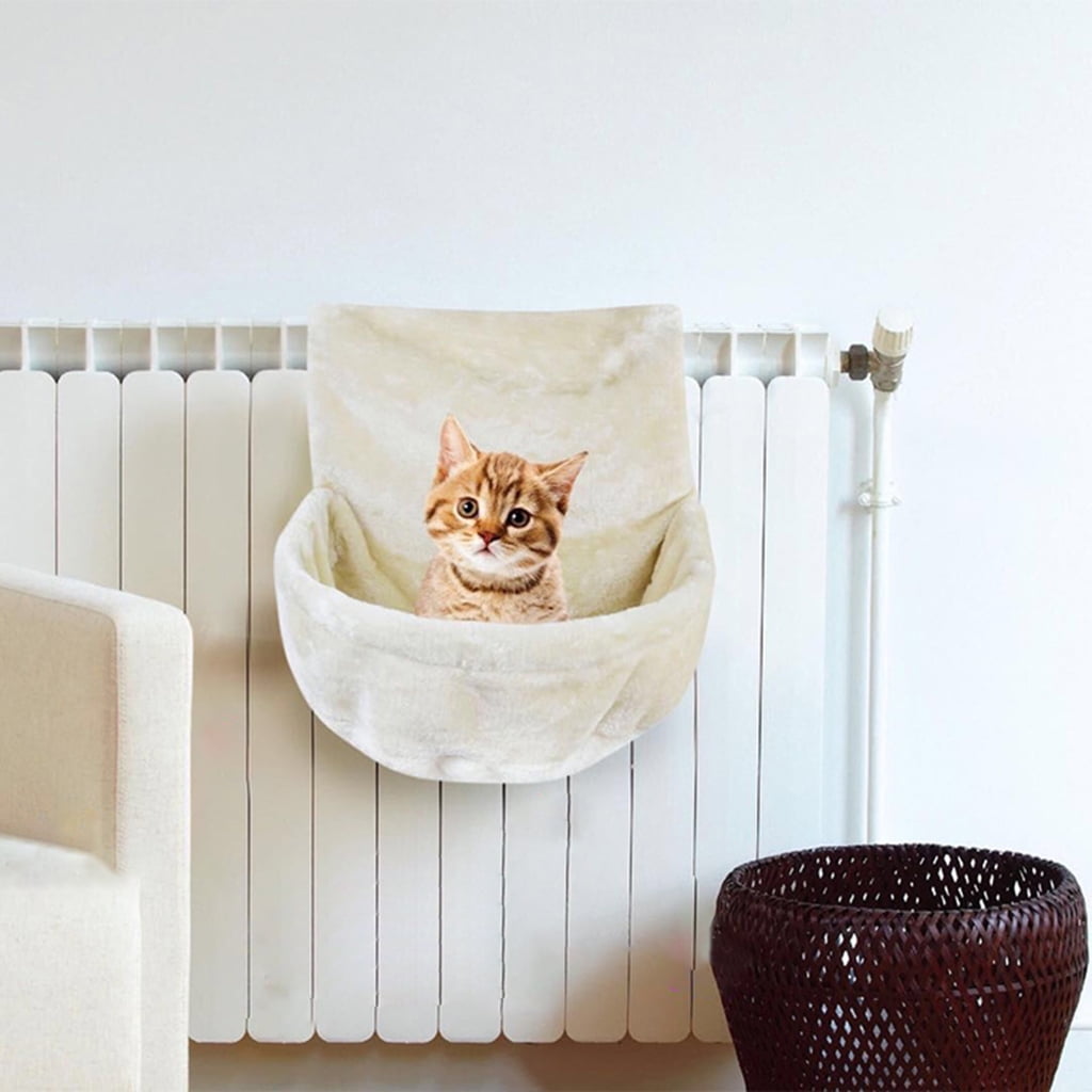 CIYISON Cat Hammock Bed Hanging- Perch Space Saving Radiator Mounted Cat Shelf