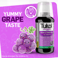 thumbnail image 6 of Tukol Grape, Kids' 4-12 Cough & Congestion Relief, Syrup Medicine, 4 fl oz, 6 of 9